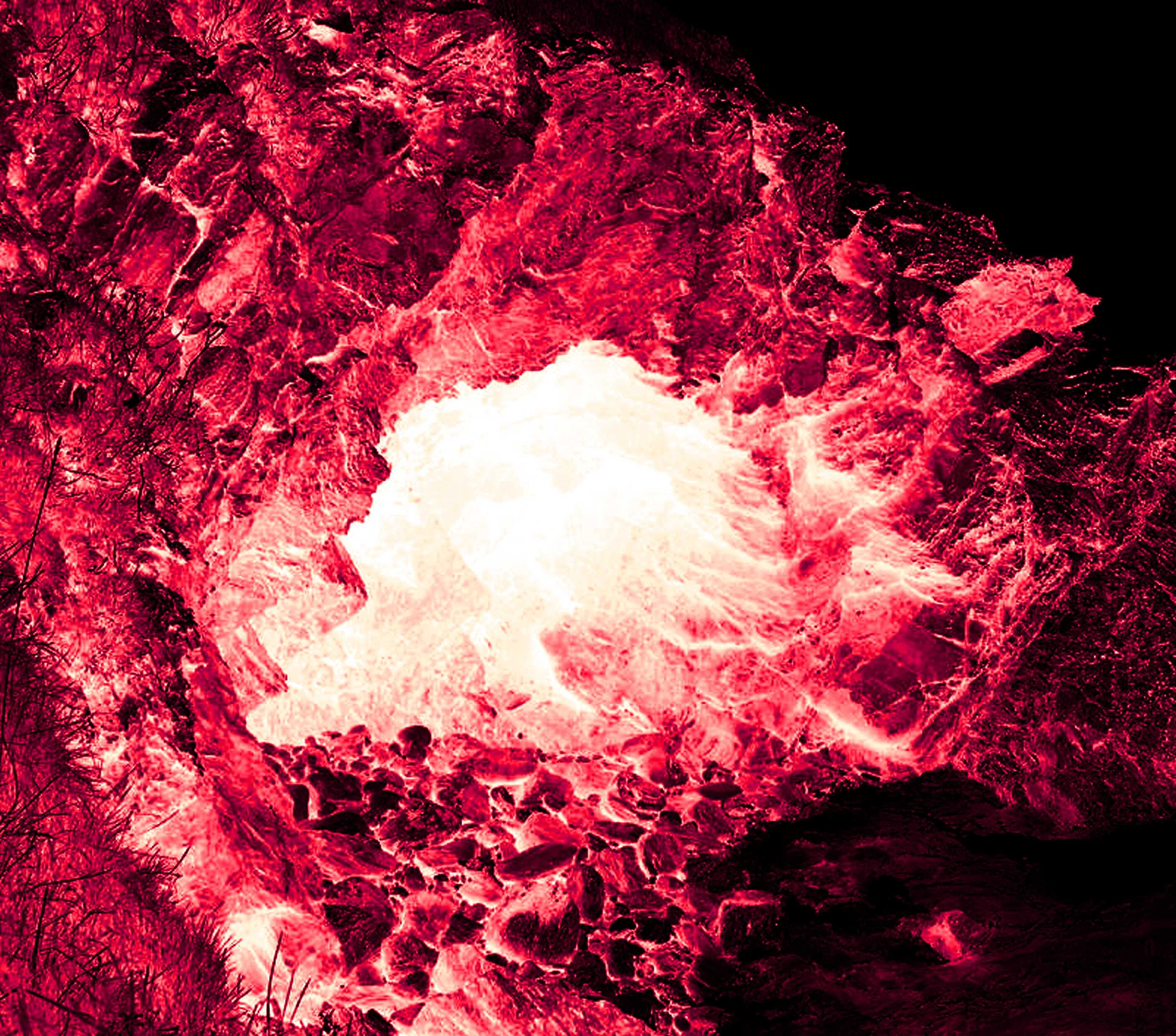 La grotte rouge