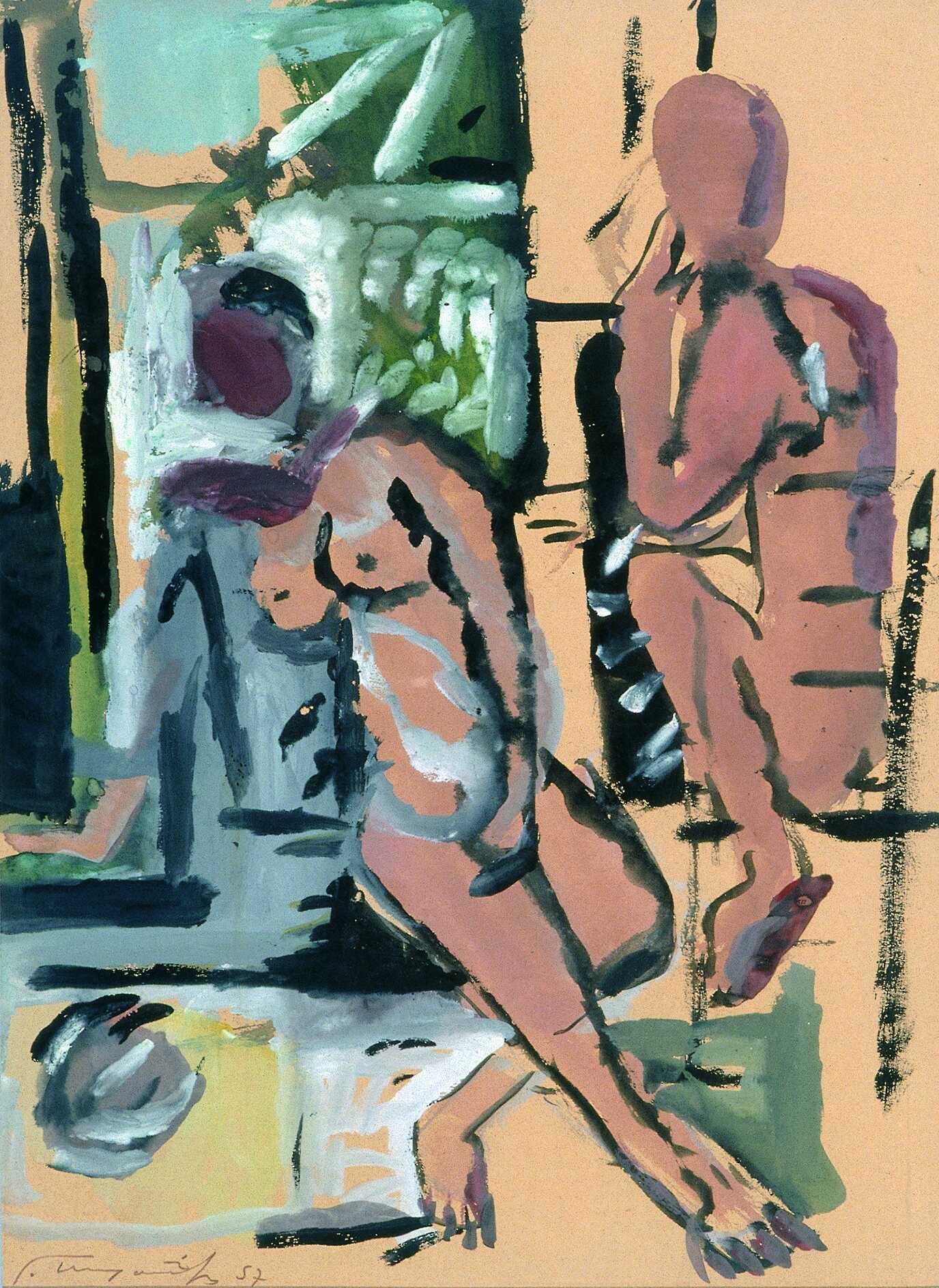Nude couple