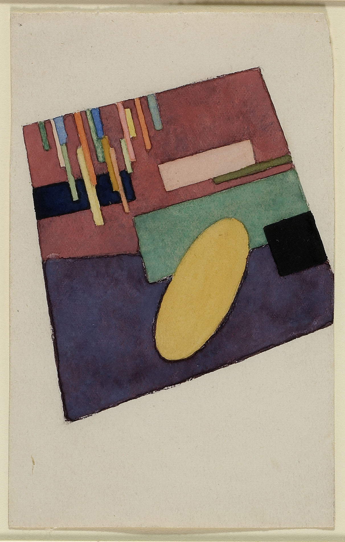 Study for "Three Dimensional Construction"